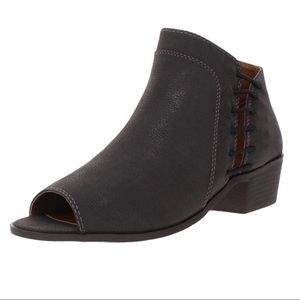NEW Lucky Brand Girls’ Faux Leather Booties